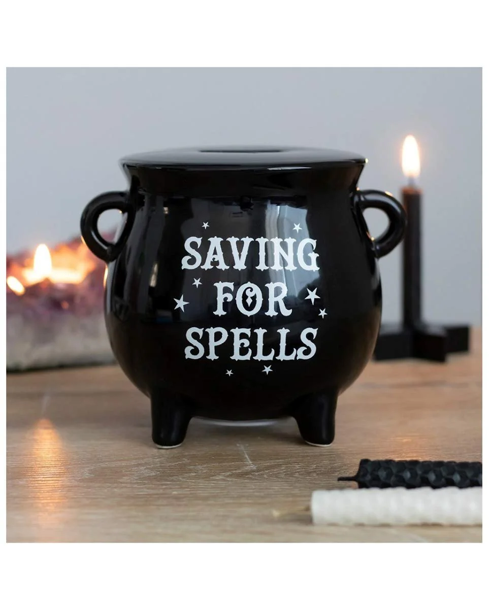 Скарбничка Horror-Shop Відьомський котел керамічна, фото №2