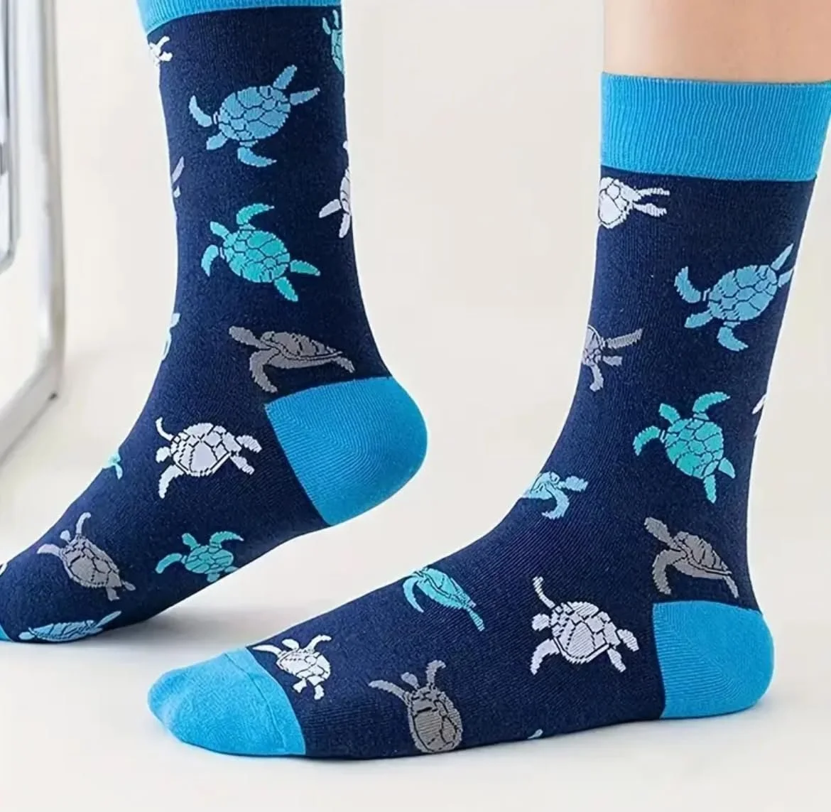 Носки с черепахами 3 пары 38-42 Подарок, фото №4