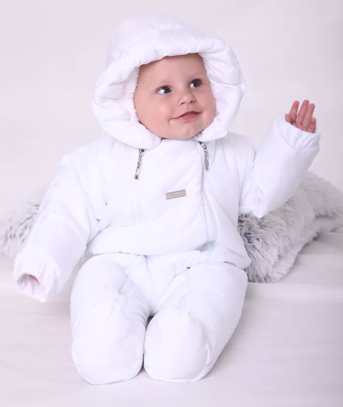 Детский зимний комбинезон Вьюга белый (ВВ00201), фото №1