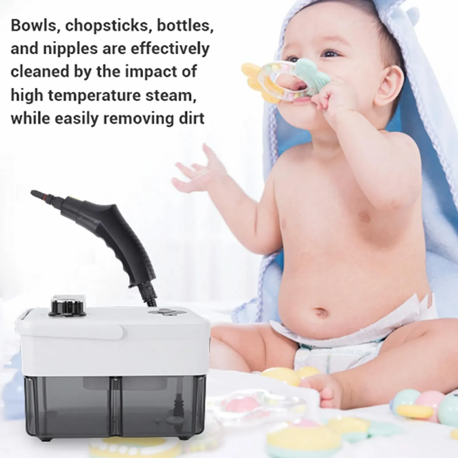 Пароочисник HEEPDD 1950 Вт 3 бар 1.68 л, фото №3