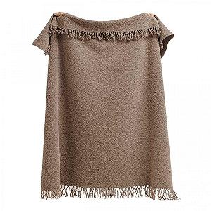 Покривало Вовна Lanavitta Premium, Плед, Покривало, Бежевий, 140 x 200 см synthetic.ua - Фото 1