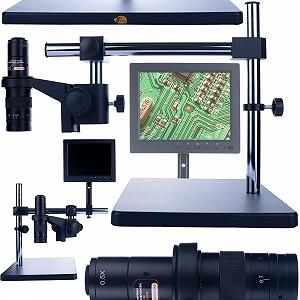 Цифровой микроскоп Rosfix Earth Pro MCEP-0.5X-PZRR, увеличение 7x-45x, рабочее расстояние 10-20 см, C-Mount - Фото 1