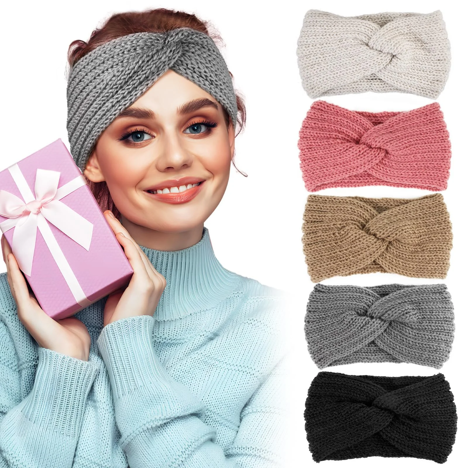 Набір пов'язок на голову, фото №1 Набір пов'язок на голову, фото №1