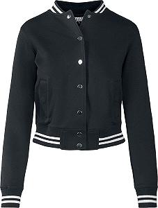 Женская куртка-бомбер Urban Classics College Sweat - Фото 1