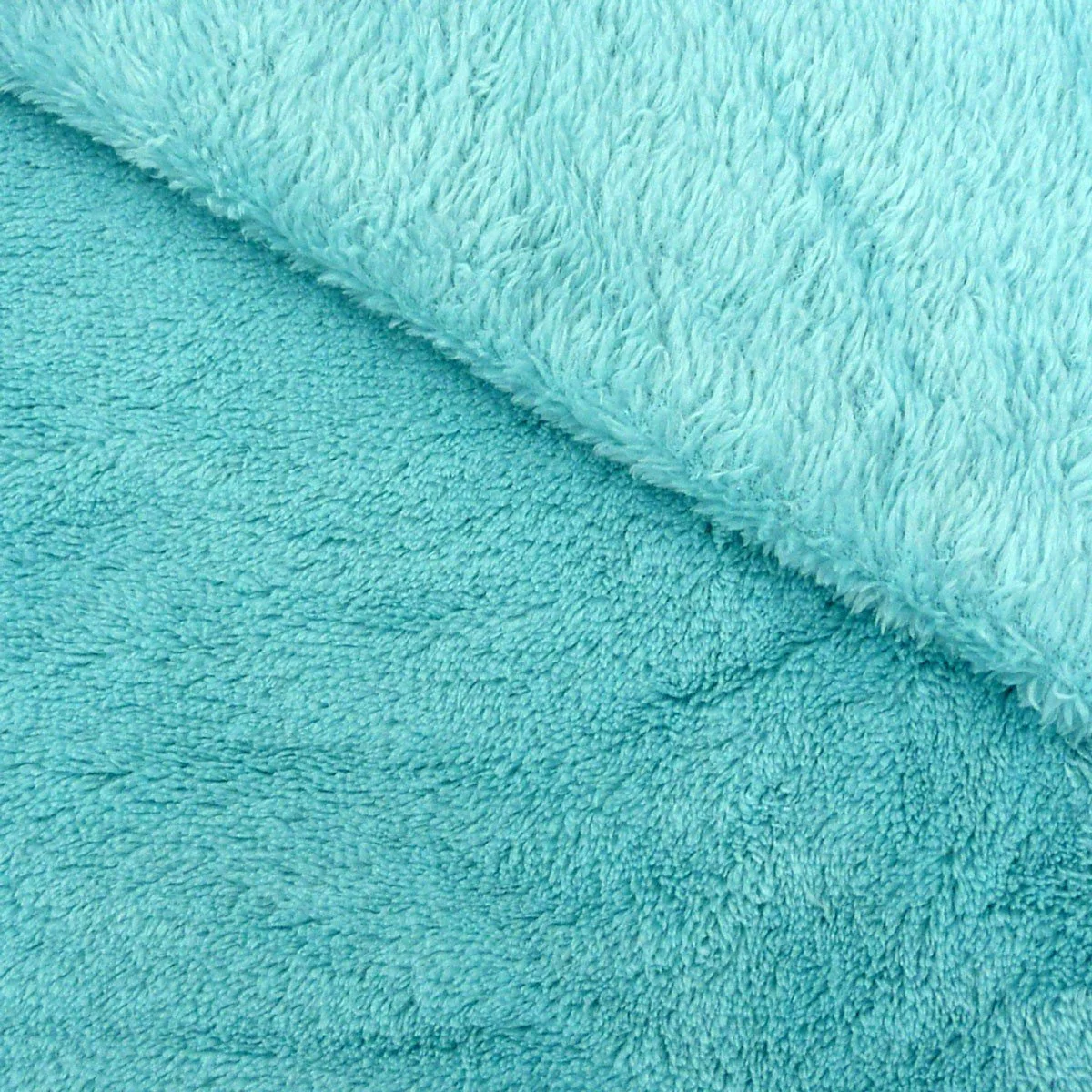 Плед Мікрофібра Justin бірюзовий 150 x 200 см, фото №2