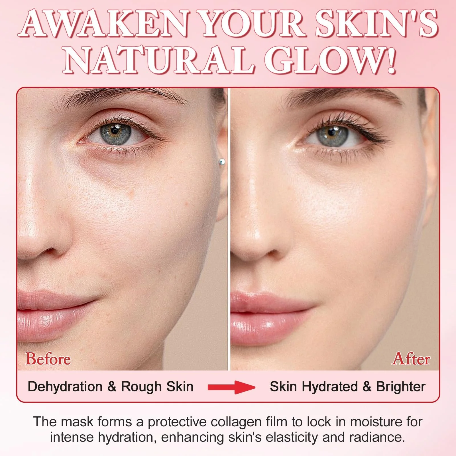 Нічна маска для обличчя з колагеном Meifenla, фото №4