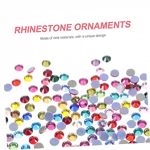 Стрази Housoutil плоскі 3,8-4,0 мм synthetic.ua - Фото 1