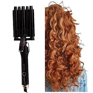 Плойка для завивки волос 5 волн SOKANY SK-670 Черная - Фото 1