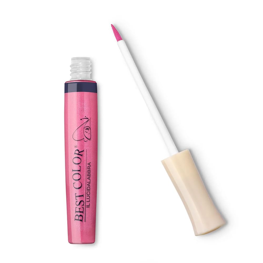 Блеск для губ Best Color Collagen Stimulator Volume Effect 41 Блестяще-розовый 7 мл, фото №2