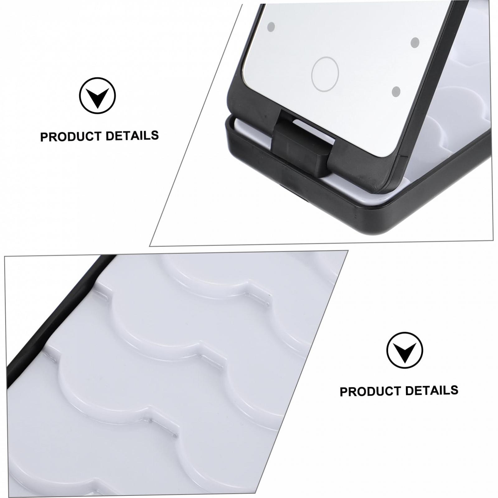 Футляр для хранения ресниц Whip Book с LED подсветкой пластик, фото №2 Футляр для хранения ресниц Whip Book с LED подсветкой пластик, фото №2