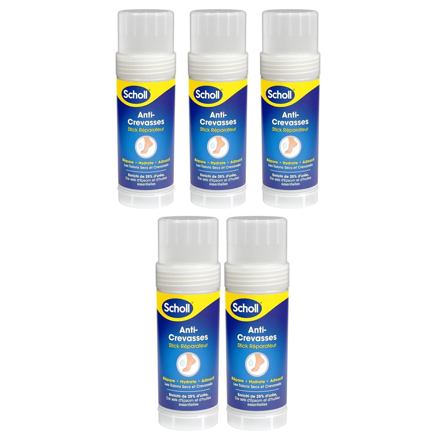 Карандаш для ног Scholl Crack Repair Sticks для восстановления пяток 5 шт, фото №1