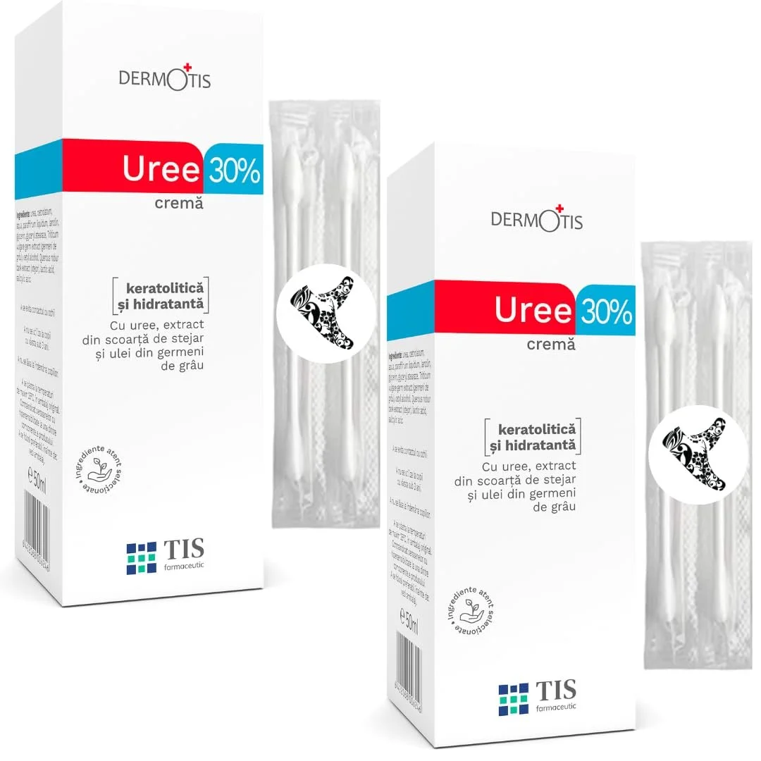 Крем с мочевиной TIS Urea Cream 30% с молочной кислотой и маслом зародышей пшеницы 2 х 50 г, фото №1 Крем с мочевиной TIS Urea Cream 30% с молочной кислотой и маслом зародышей пшеницы 2 х 50 г, фото №1