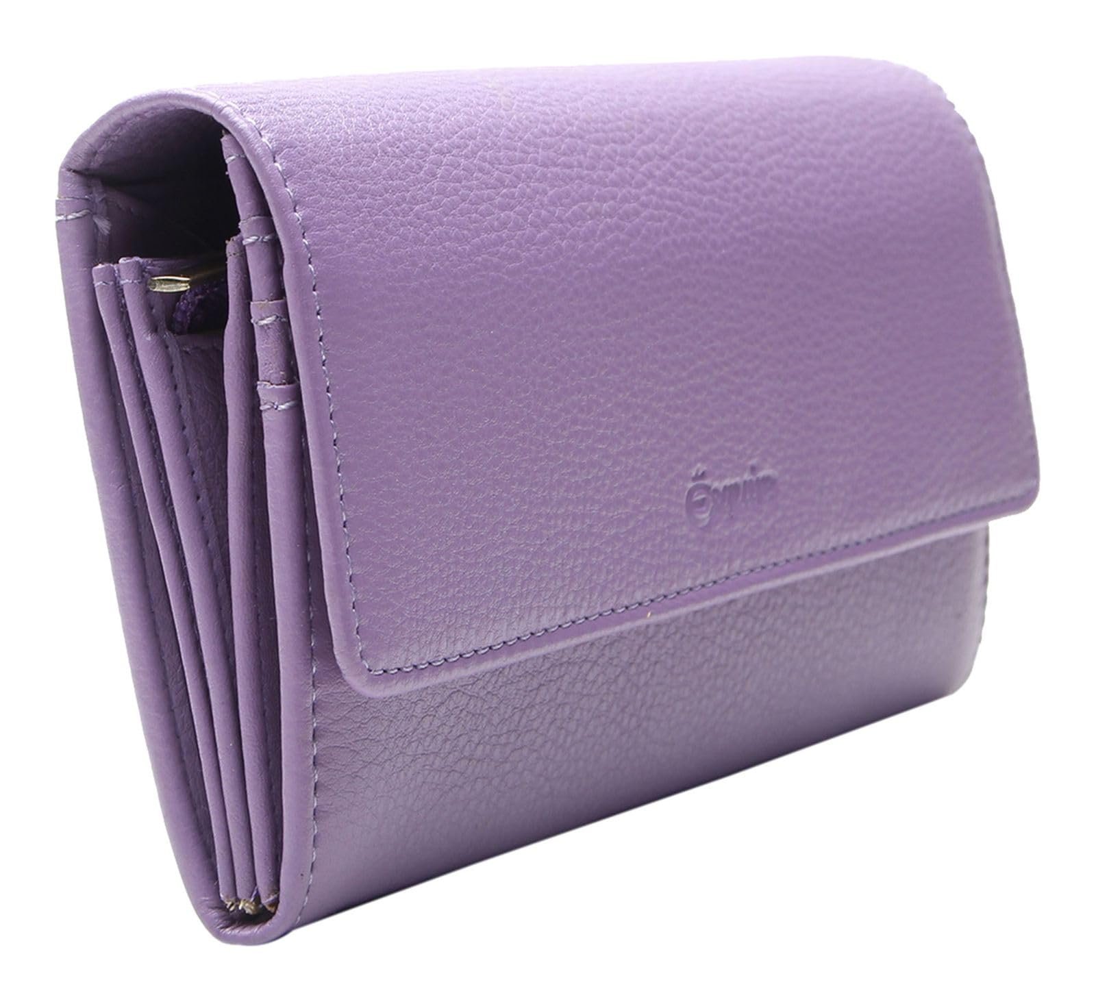 Кошелек Esquire Peru Lilac женский, сиреневый, Classic, фото №1