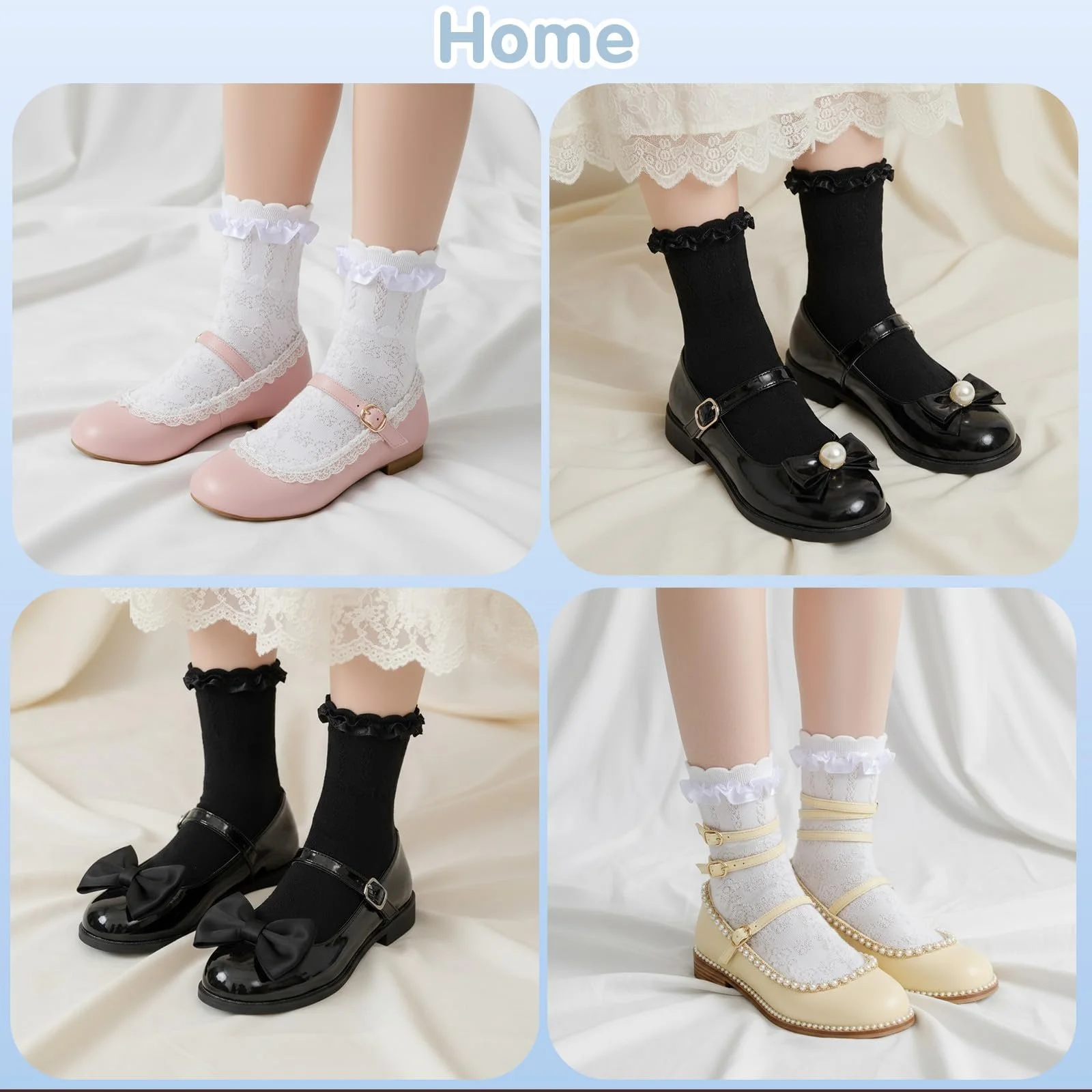 Шкарпетки з рюшами, фото №6