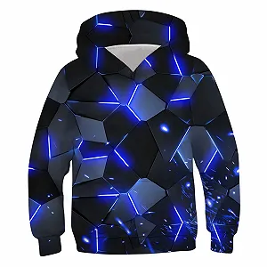 Худі Newistar для хлопчиків та дівчаток, 3D-друк, унісекс - Фото 1