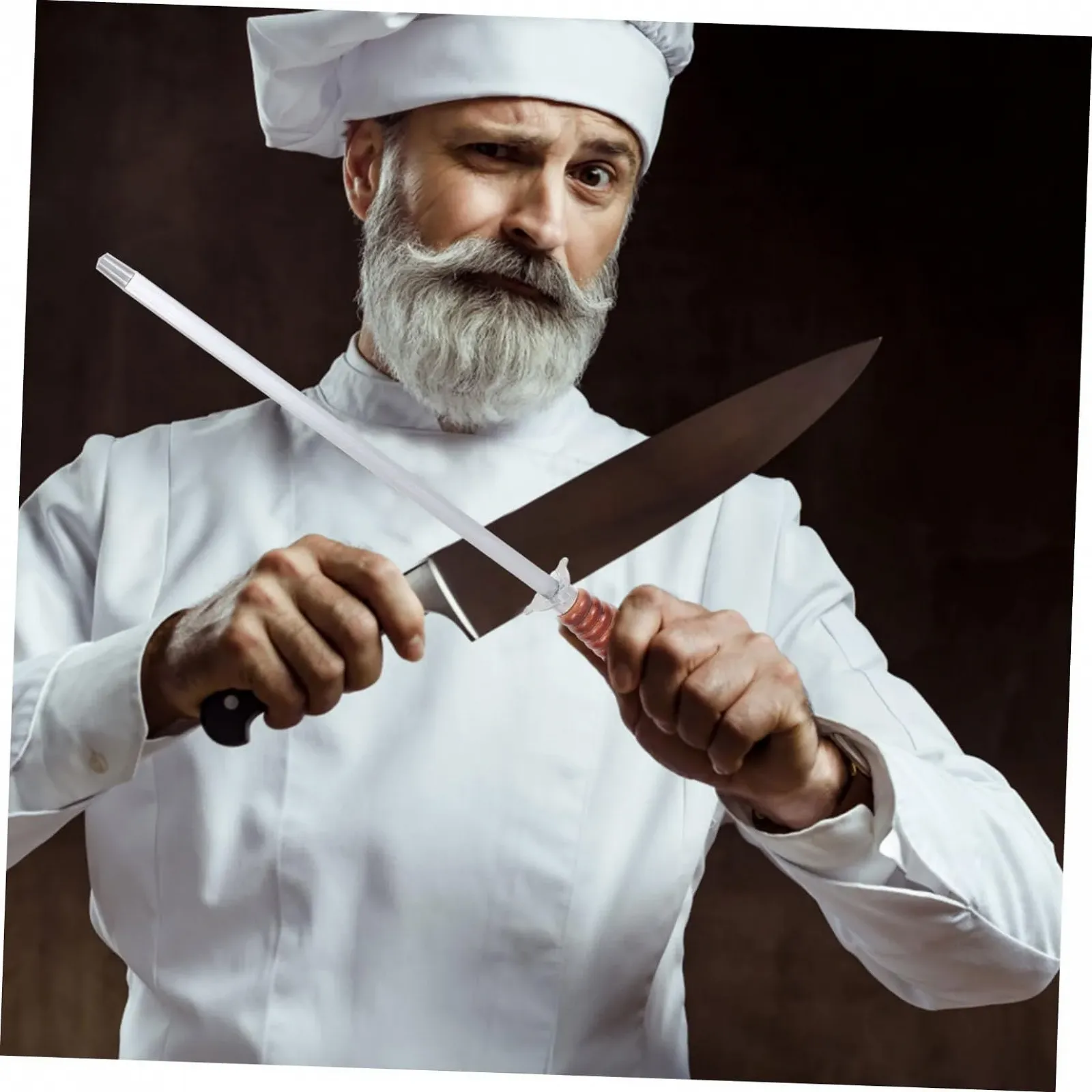 Мусат Mobestech стальной с деревянной ручкой, фото №8