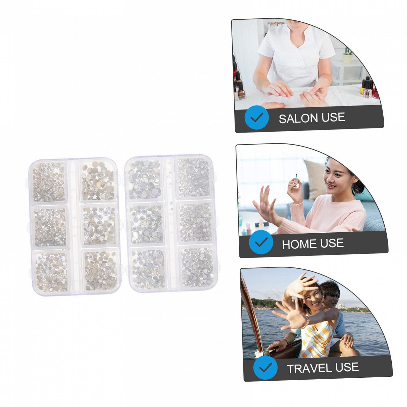 Украшения для ногтей (2 коробки) DIY Аксессуары для маникюра Подвеска для ногтей DIY Аксессуары для ногтей DIY Маникюр Ornament De Cristal Para DIY Аксессуары для ногтей Flake Блестки PP, фото №9