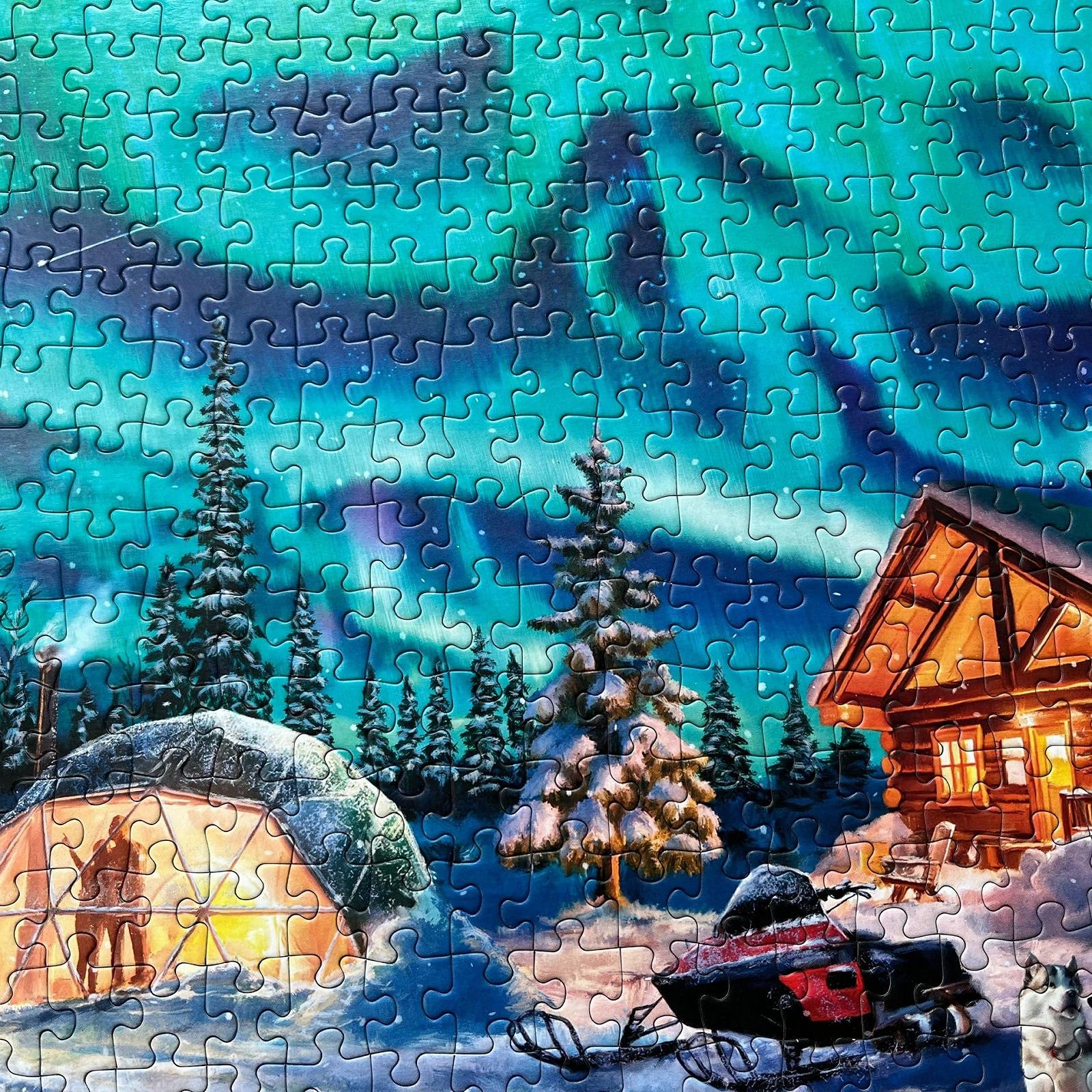 Пазл A Night of Northern Lights 1000 элементов, фото №5 Пазл A Night of Northern Lights 1000 элементов, фото №5