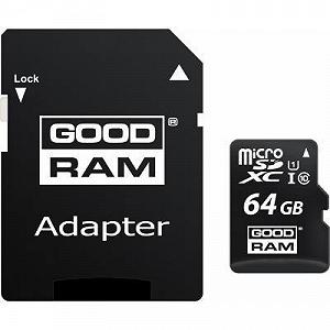 Карта памяти Goodram 64GB microSDXC Class 10 M1AA-0640R12 - Фото 1