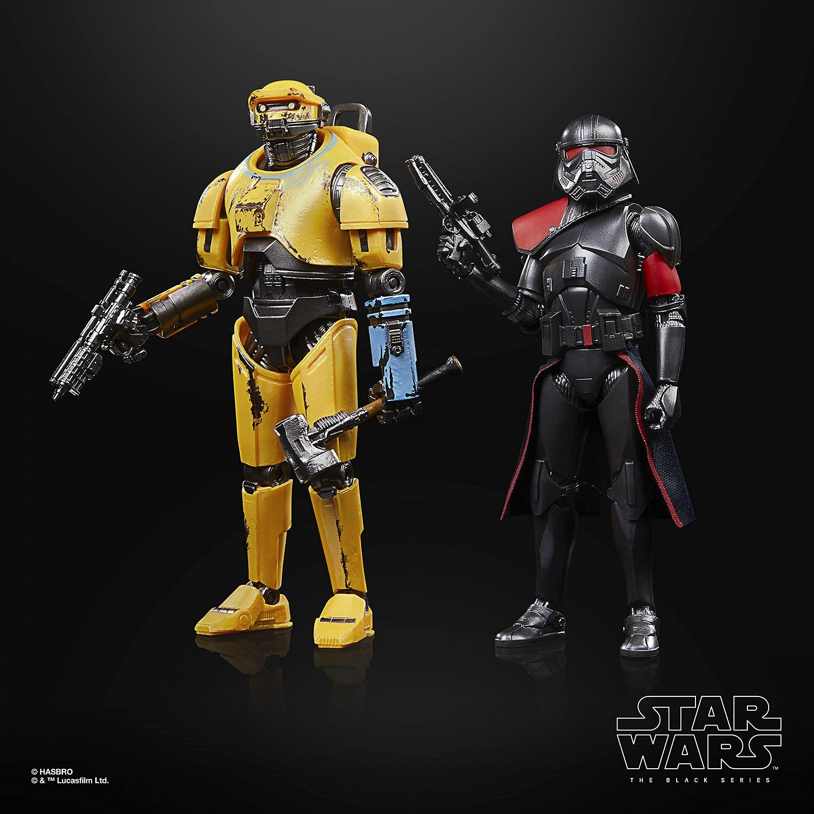 Фігурки Star Wars The Black Series NED-B & Purge Trooper (15 см) Carbon Look, набір з 2 штук, фото №9