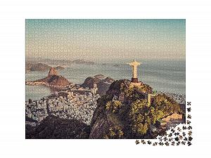 Пазл puzzleYOU Ботафого и Сахарная голова, Рио-де-Жанейро, Бразилия 2000 элементов synthetic.ua - Фото 1