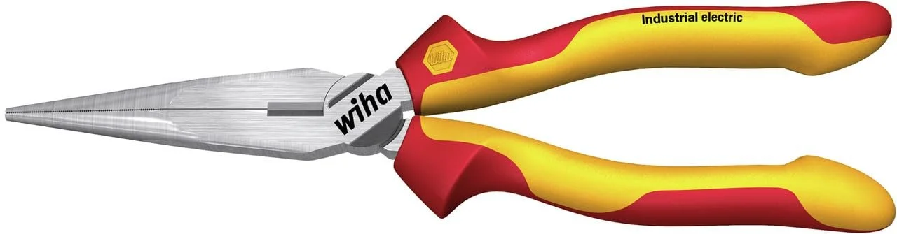 Плоскогубцы Wiha Industrial Electric 33178 с режущей кромкой, прямая форма, 200 мм, фото №1 Плоскогубцы Wiha Industrial Electric 33178 с режущей кромкой, прямая форма, 200 мм, фото №1