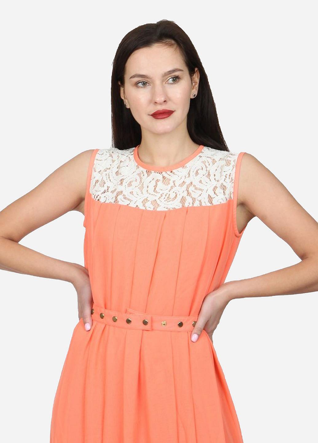 Платье Enna Levoni M Персиковый (ND-3513-8-Peach), фото №4 Платье Enna Levoni M Персиковый (ND-3513-8-Peach), фото №4
