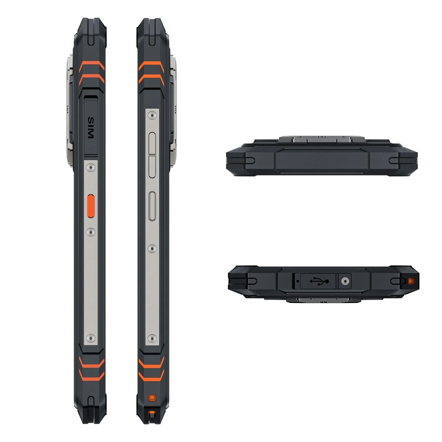 Смартфон CUBOT Kingkong Star 2 6.72 дюйма 24GB/256GB 100MP 5100mAh Android 14 Black, фото №3 Смартфон CUBOT Kingkong Star 2 6.72 дюйма 24GB/256GB 100MP 5100mAh Android 14 Black, фото №3