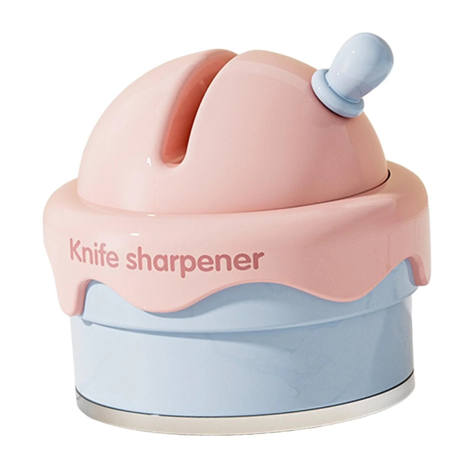 Точилка для ножей и ножниц ручная портативная на присоске Розовая, фото №7 Точилка для ножей и ножниц ручная портативная на присоске Розовая, фото №7