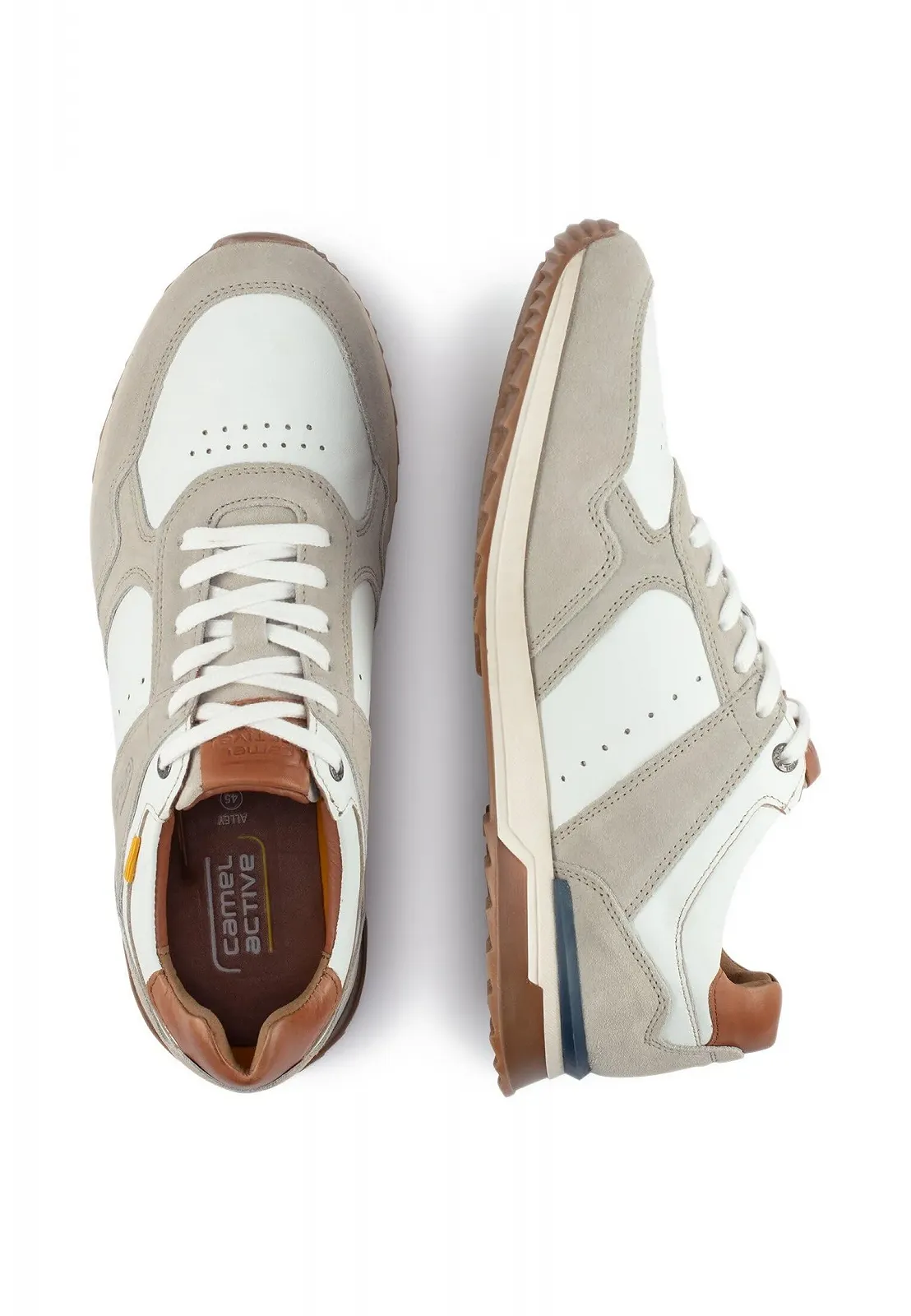 Оксфорди camel active Alley Шкіряні Черевики на Шнурівці, фото №2