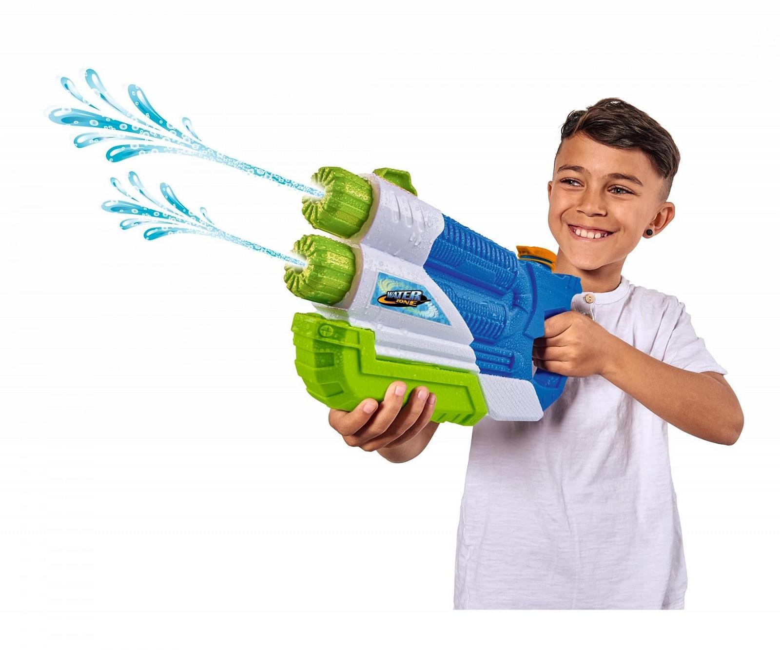 Водяной пистолет Simba Waterzone Double Blaster 900 мл, дальность 8 м, фото №3