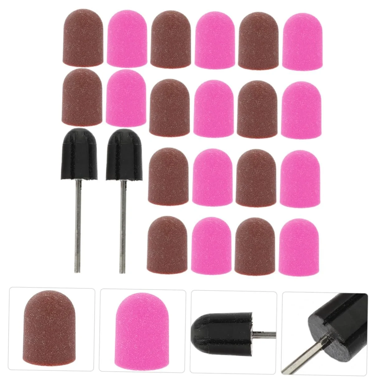 CALLARON 20 шт. Шліфувальні ковпачки та пісочні стрічки, фото №2