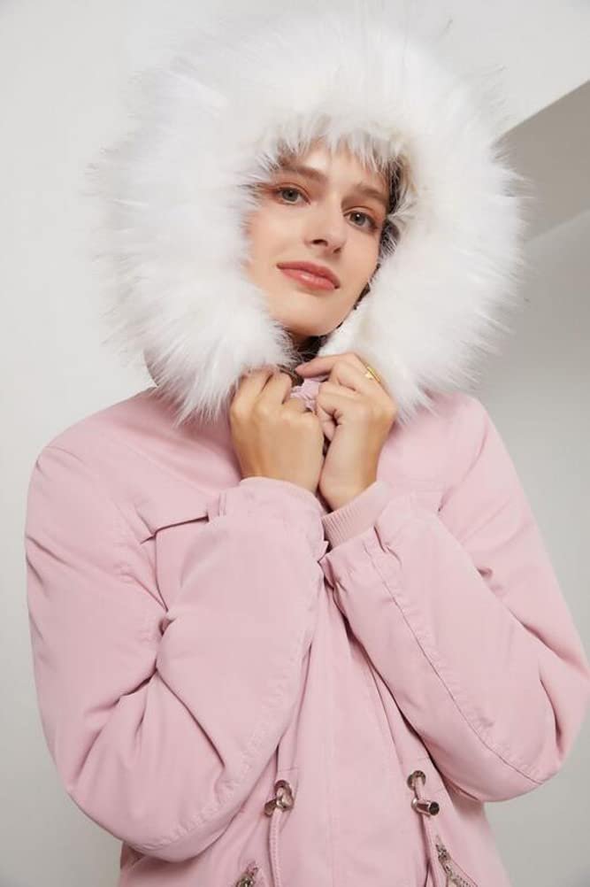 Жіноча парка Nemopter Середньої Довжини, стьобана, фото №4 Жіноча парка Nemopter Середньої Довжини, стьобана, фото №4