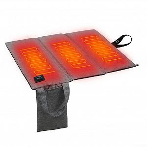 Подушка RANRAO Heat Pad для сидения туристическая складная с подогревом (Павлиний синий) synthetic.ua - Фото 1