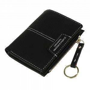 Женский кошелек-брелок PACKOVE, кошелек для мелочи, отделения для карт, ключница на молнии, мини-кошелек - Фото 1