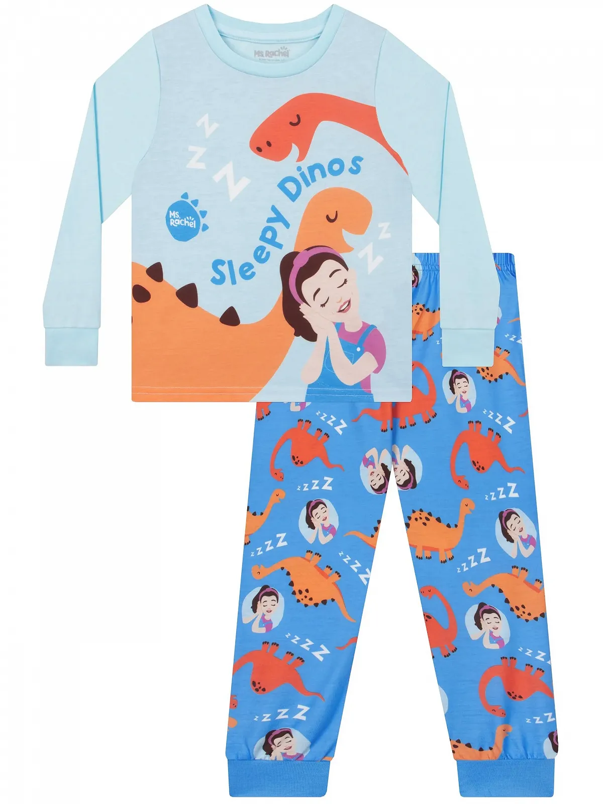Піжама Ms. Rachel Динозавр для хлопчиків, дитяча, фото №1