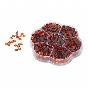 Стрази для нігтів Emoshayoga JM201 Glas-Strasssteine, Hotfix, 1000 шт. - Фото 1