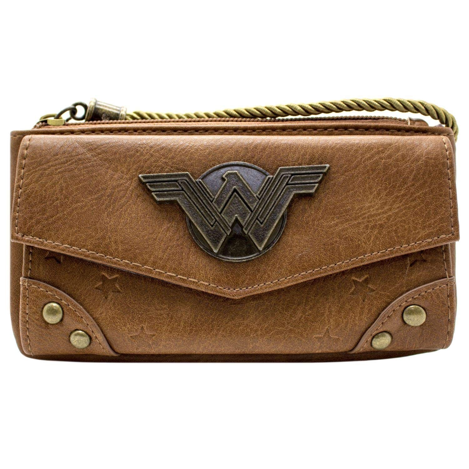 Кошелек DC Wonder Woman Comic Shoulder Bag Коричневый, фото №2