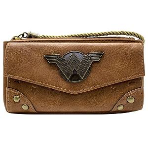 Кошелек DC Wonder Woman Comic Shoulder Bag Коричневый synthetic.ua - Фото 1