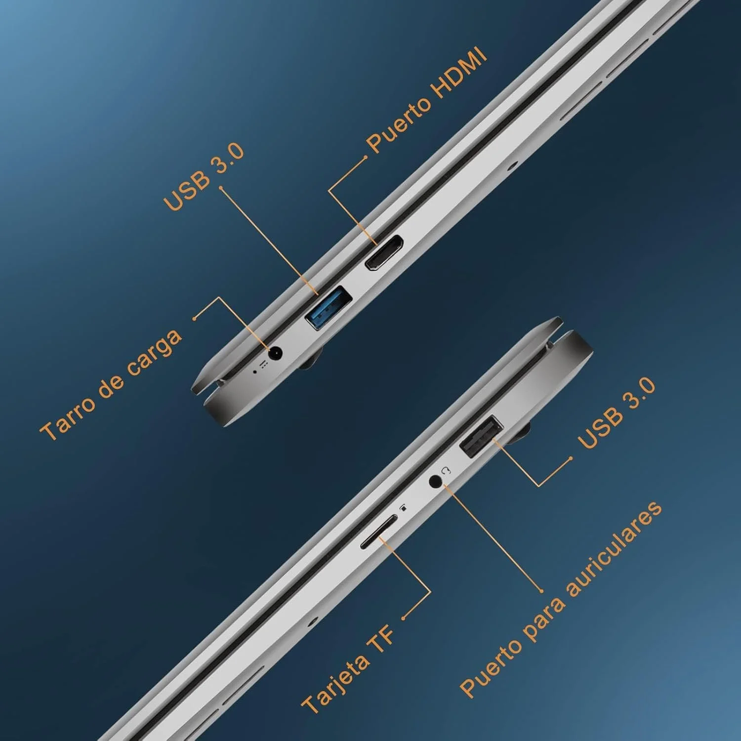 Ноутбук 14" WOZIFAN W8 Intel Celeron N4020 RAM 6GB SSD 256GB Win11, фото №4