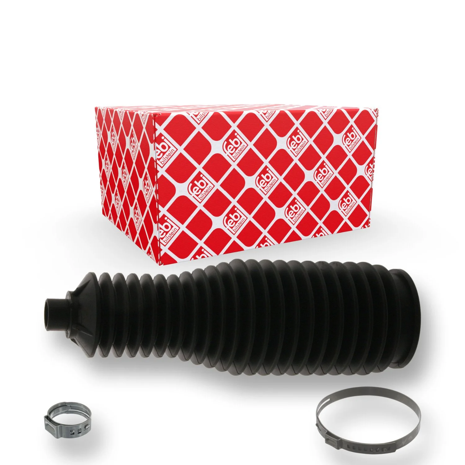 Комплект пильовиків рульового управління FEBI BILSTEIN 39227 для CITROËN FIAT OPEL PEUGEOT, фото №1 Комплект пильовиків рульового управління FEBI BILSTEIN 39227 для CITROËN FIAT OPEL PEUGEOT, фото №1