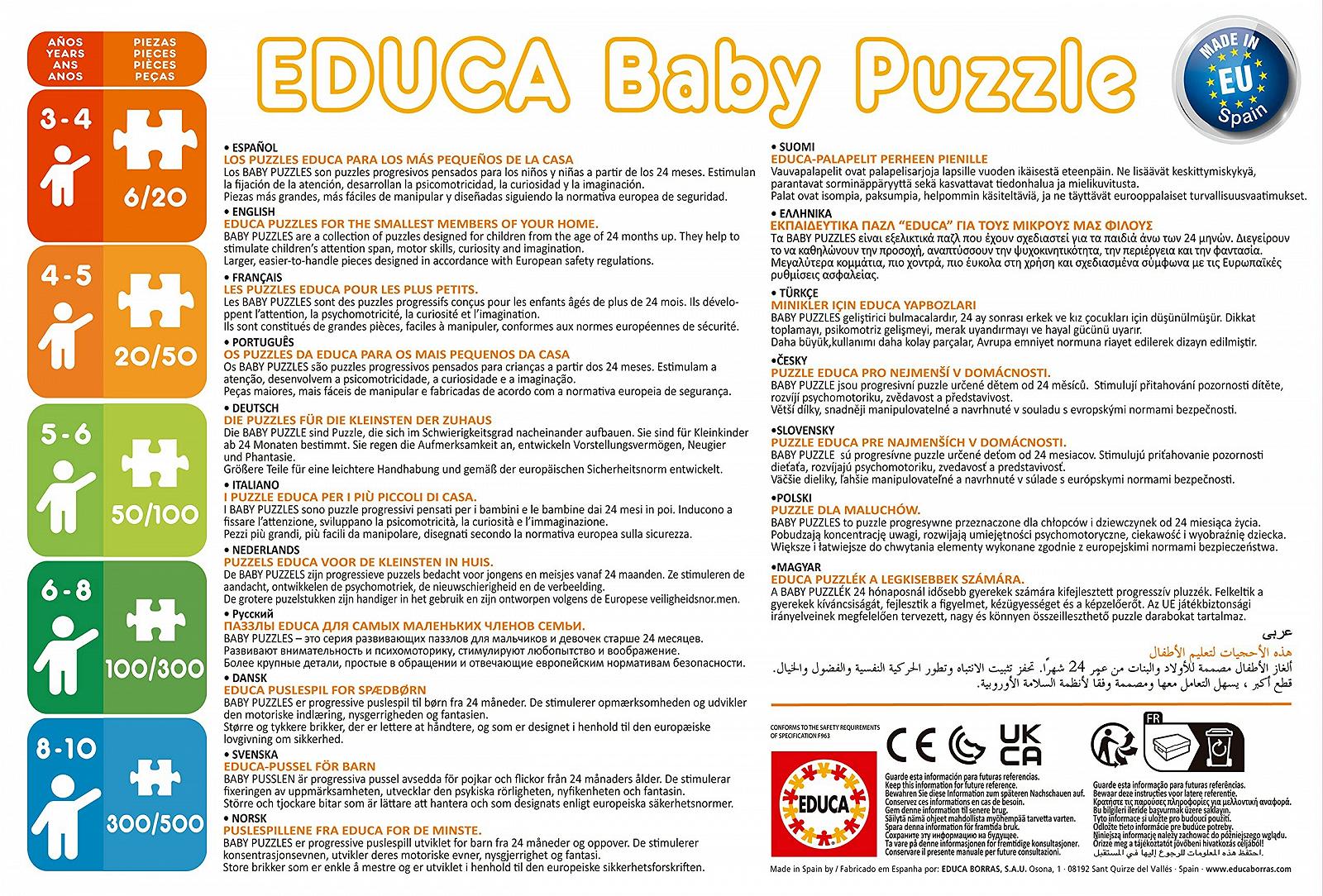 Набор пазлов Educa Inside Out 2 2 шт по 100 элементов 40 x 28 см, фото №4