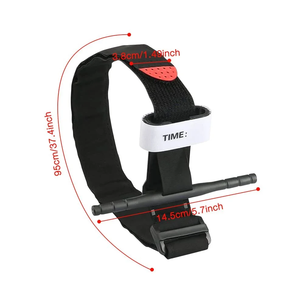 Джгут LUFEIS Emergency, 8 шт., тактичний чорний, фото №2