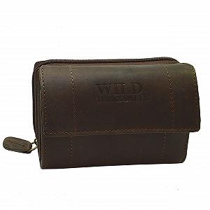 Женский кошелек Wild Leather Коричневый - Фото 1