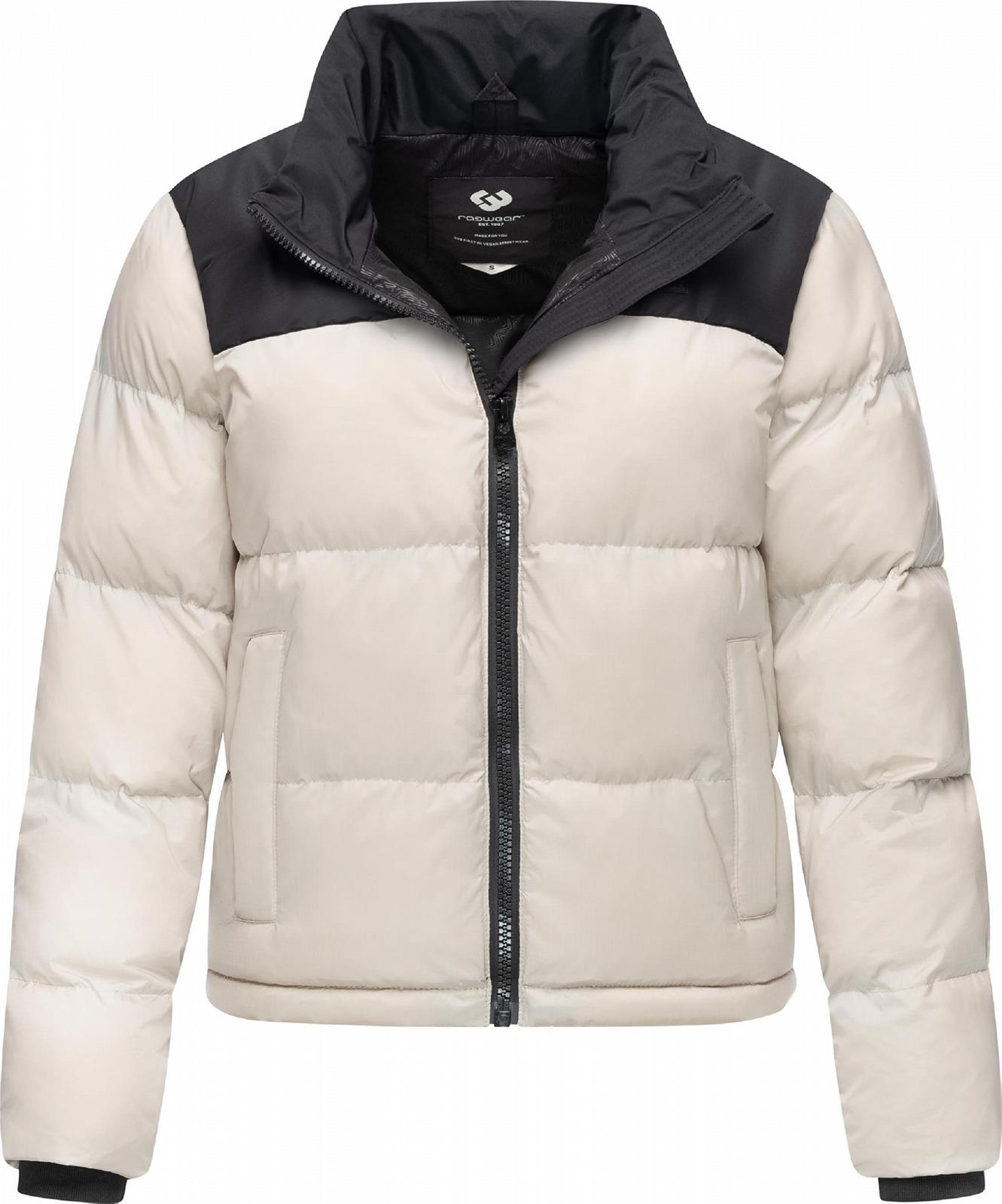 Куртка зимняя Ragwear Serah YOUMODO Женская Короткая Цветная Блокировка Теплая Куртка стеганая с воротником-стойкой, фото №1