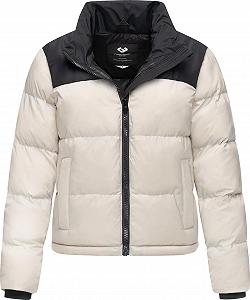 Куртка зимняя Ragwear Serah YOUMODO Женская Короткая Цветная Блокировка Теплая Куртка стеганая с воротником-стойкой - Фото 1