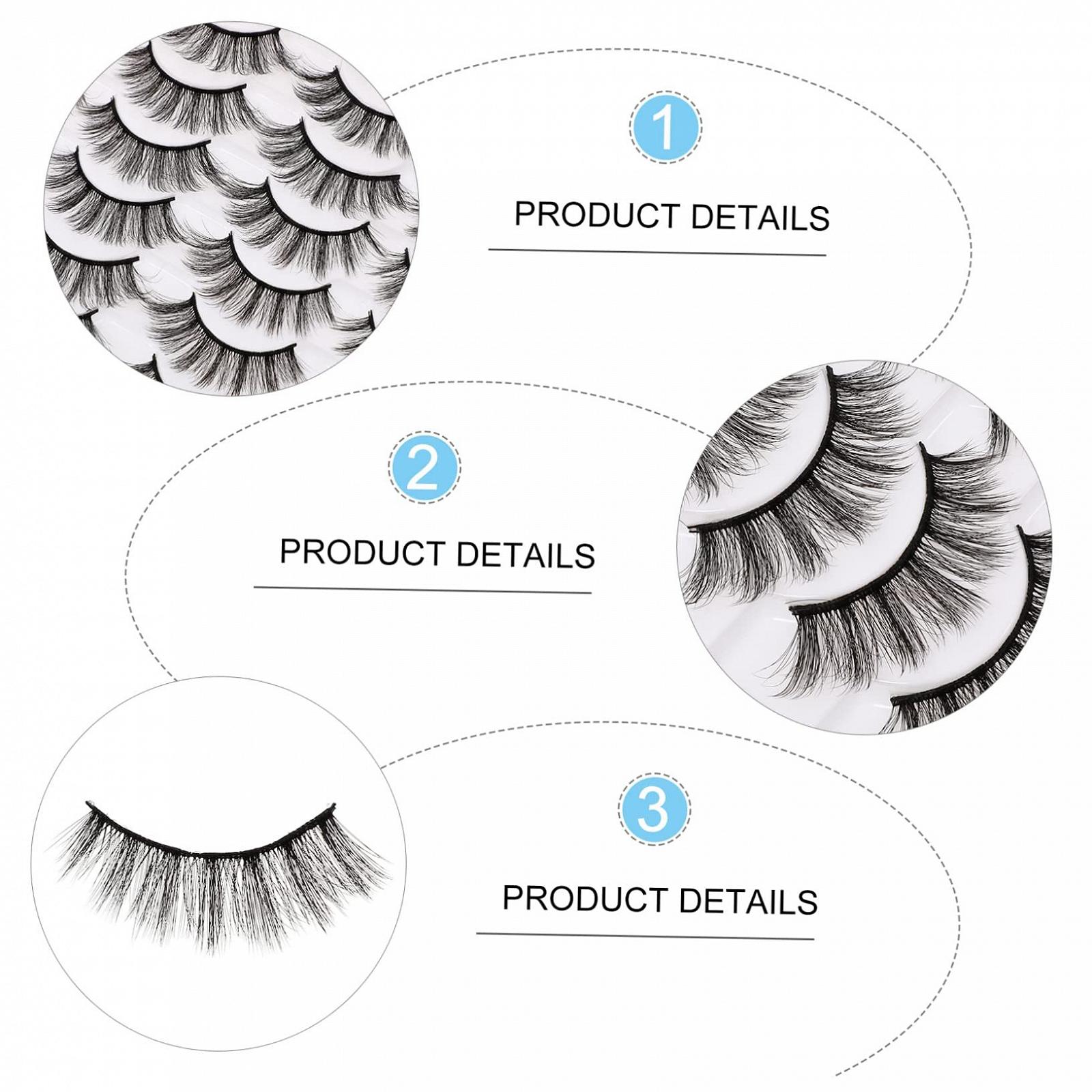 6 коробок Angoily 5D накладні вії без клею для макіяжу з декоративного хімічного волокна, фото №7 6 коробок Angoily 5D накладні вії без клею для макіяжу з декоративного хімічного волокна, фото №7