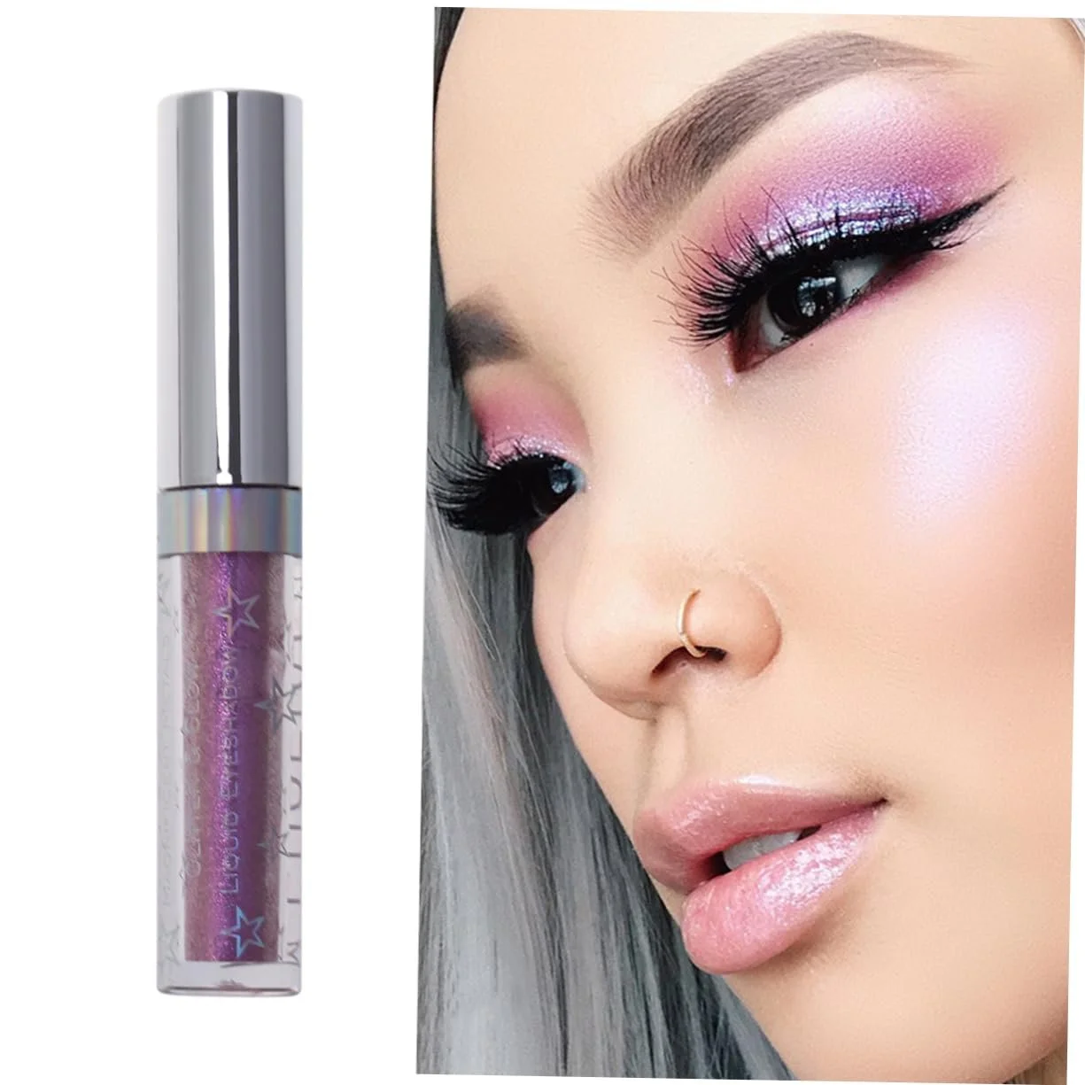 Підводка для очей FRCOLOR Schimmernder Lidschatten фіолетова, фото №3 Підводка для очей FRCOLOR Schimmernder Lidschatten фіолетова, фото №3