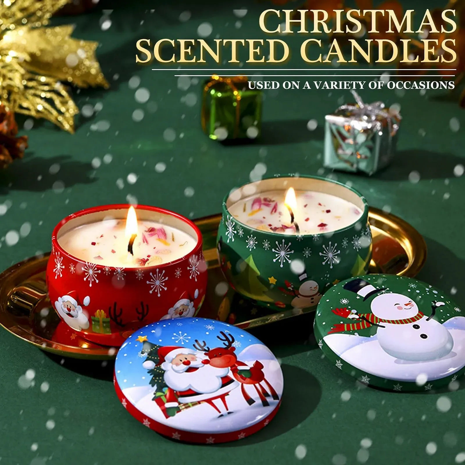 Набір для подарунків на Різдво Крем для рук, Міні-набір кремів для рук, фото №5