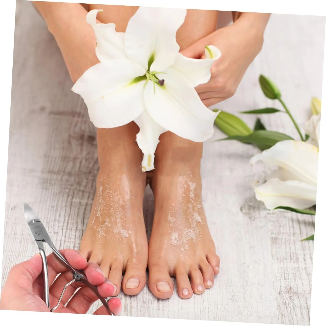 Набір для манікюру CALLARON 5 предметів з нержавіючої сталі в чохлі для зберігання, фото №6